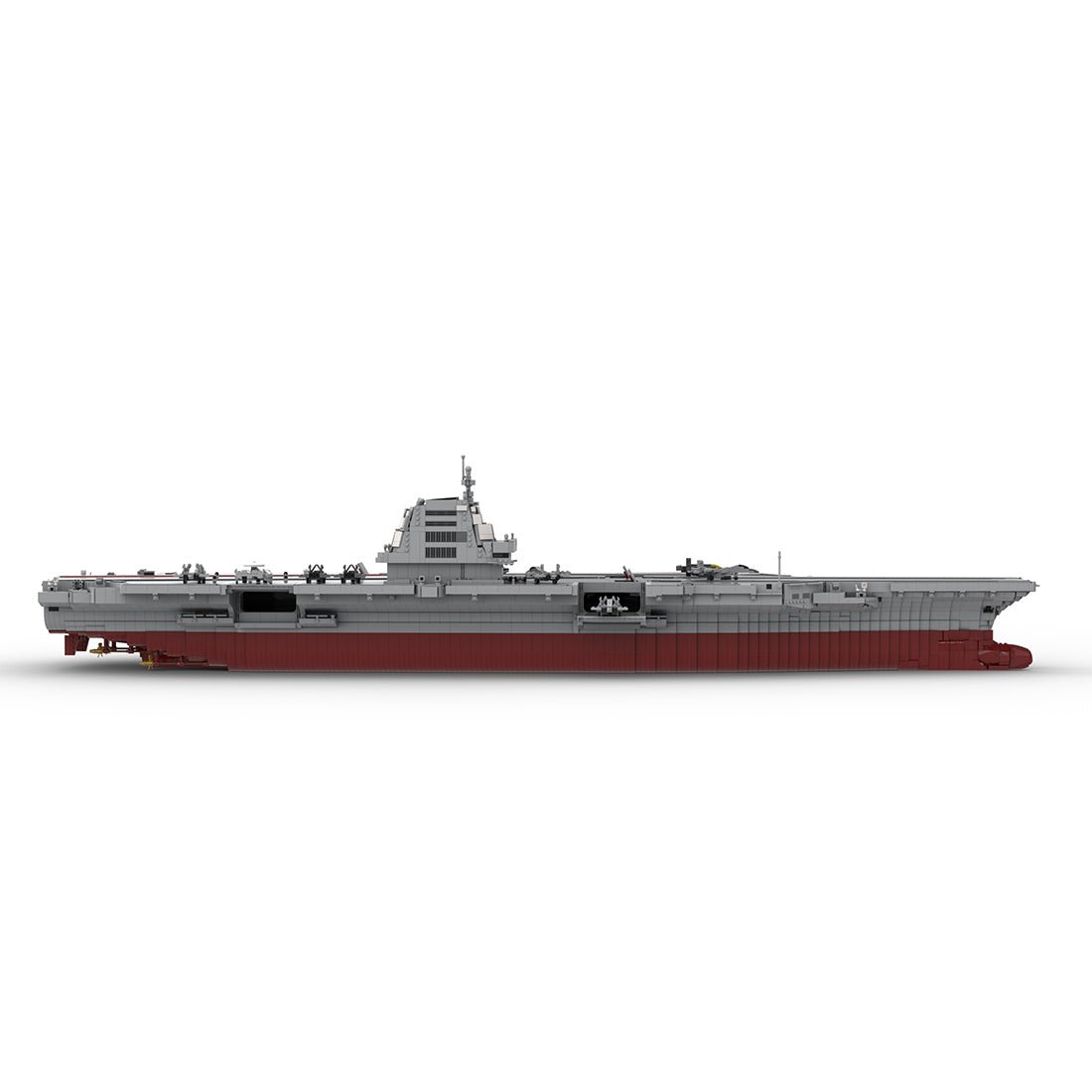 1:200 Chinese Navy CV - 18 Aircarrier Klemmbausteine - LesDiy - Klemmbausteine