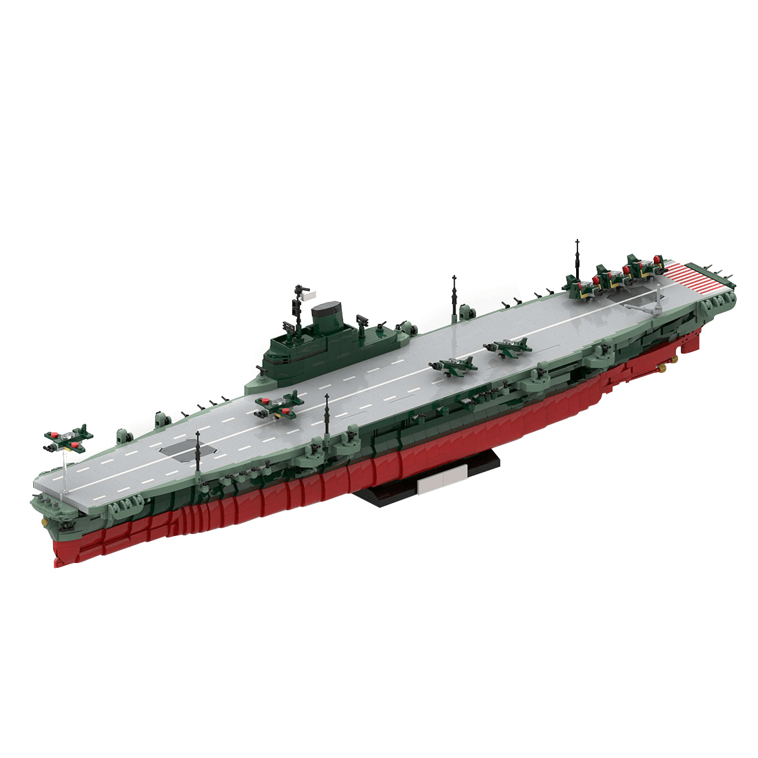 1/300 Scale Shinano Aircraft Carrier Military klemmbausteine - LesDiy - Klemmbausteine