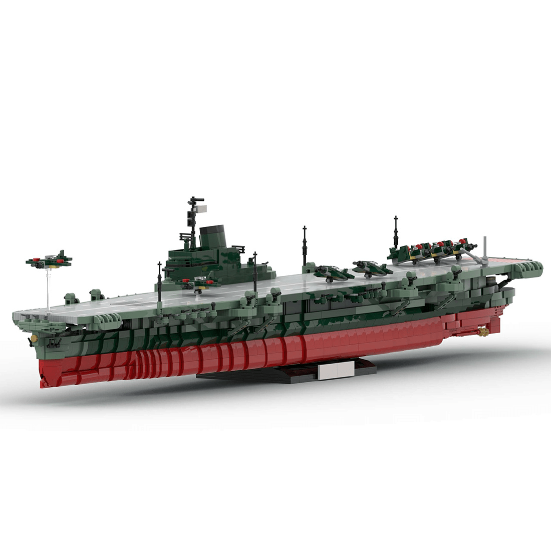 1/300 Scale Shinano Aircraft Carrier Military klemmbausteine - LesDiy - Klemmbausteine