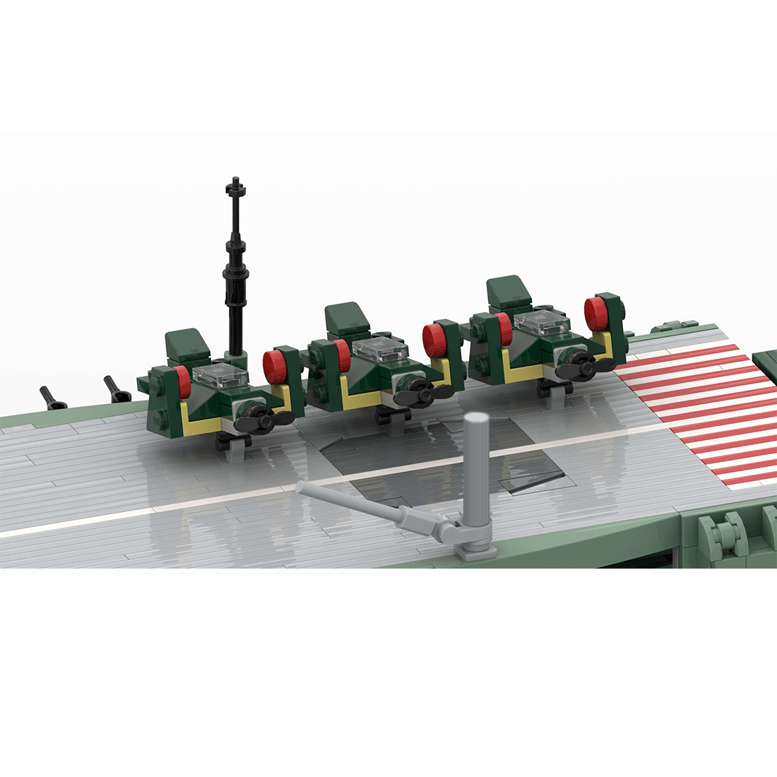 1/300 Scale Shinano Aircraft Carrier Military klemmbausteine - LesDiy - Klemmbausteine