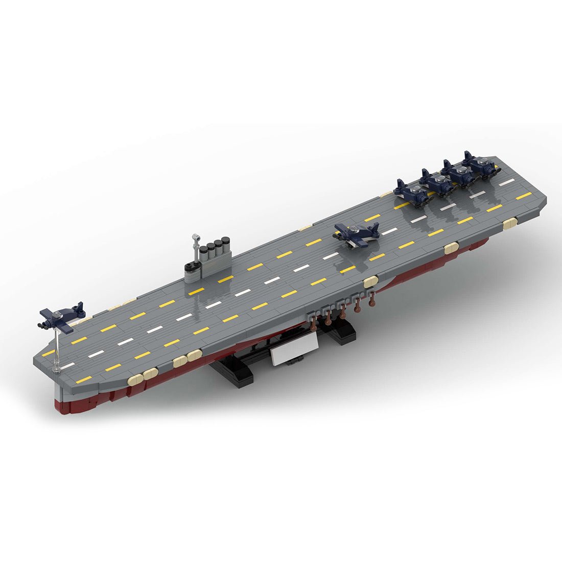 1/300 Scale U.S. XI - 64 Aircraft Carrier Module Military klemmbausteine - LesDiy - Klemmbausteine