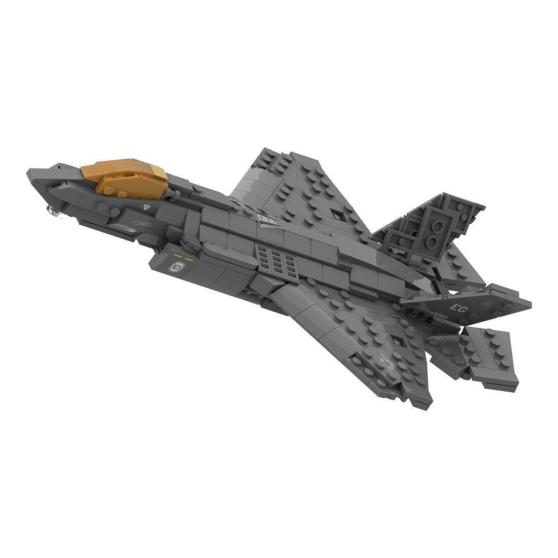 1/58 Scale American Multirole Military Combat Fighter Klemmbausteine - LesDiy - Klemmbausteine