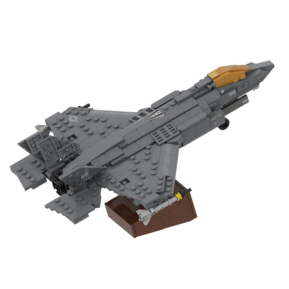 1/58 Scale American Multirole Military Combat Fighter Klemmbausteine - LesDiy - Klemmbausteine