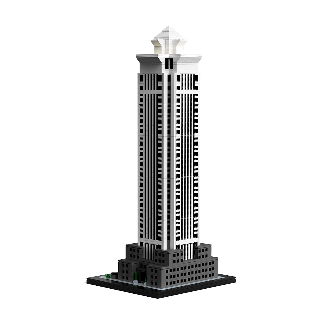 1/630 Scale BNY Mellon Center Klemmbausteine - LesDiy - Klemmbausteine