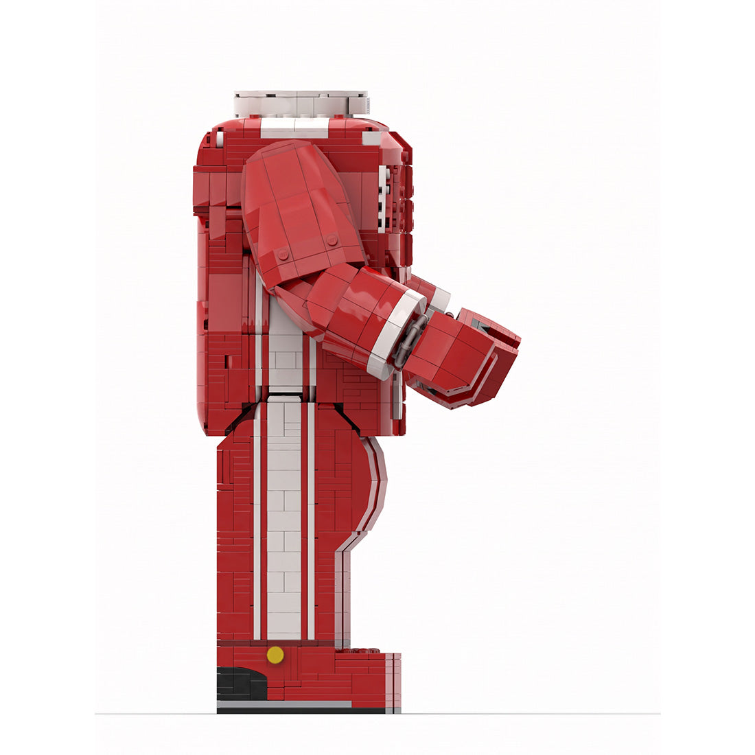 MOC-273762 Charles Leclerc Megafigure (fits the official Lego helmet) Klemmbausteine