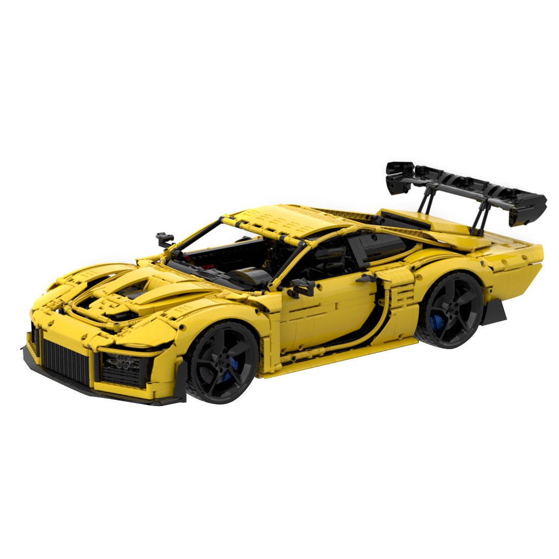 1/8 Maßstab 935 Sportwagen Tech Klemmbausteine - LesDiy - Klemmbausteine