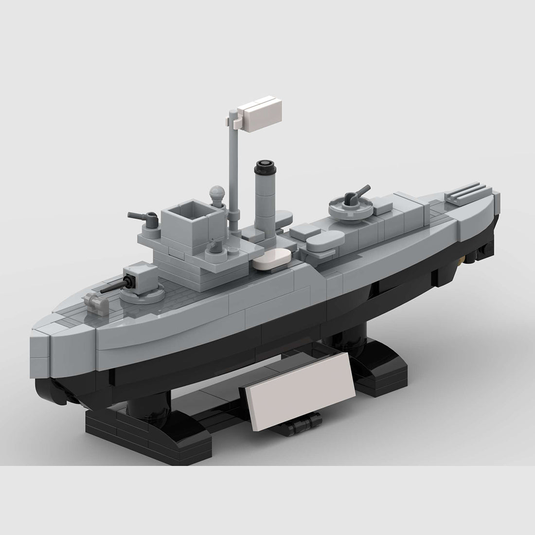 2 in 1 British light Military warship Klemmbausteine - LesDiy - Klemmbausteine