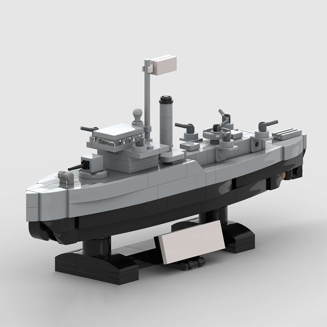 2 in 1 British light Military warship Klemmbausteine - LesDiy - Klemmbausteine