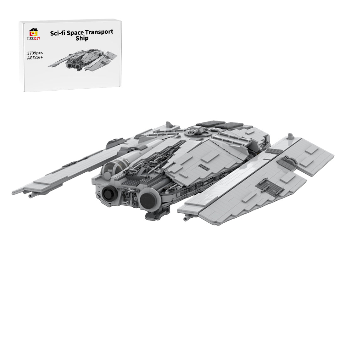 MOC-137520 FONDOR HAULCRAFT UCS Klemmbausteine