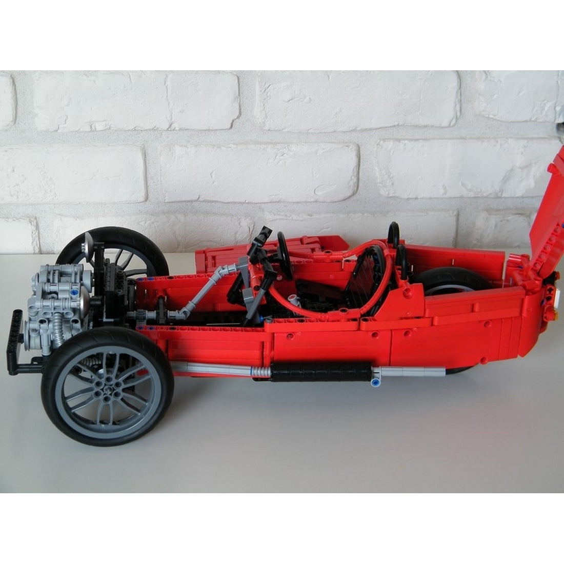 MOC-0035 Morgan Three Wheeler Klemmbausteine