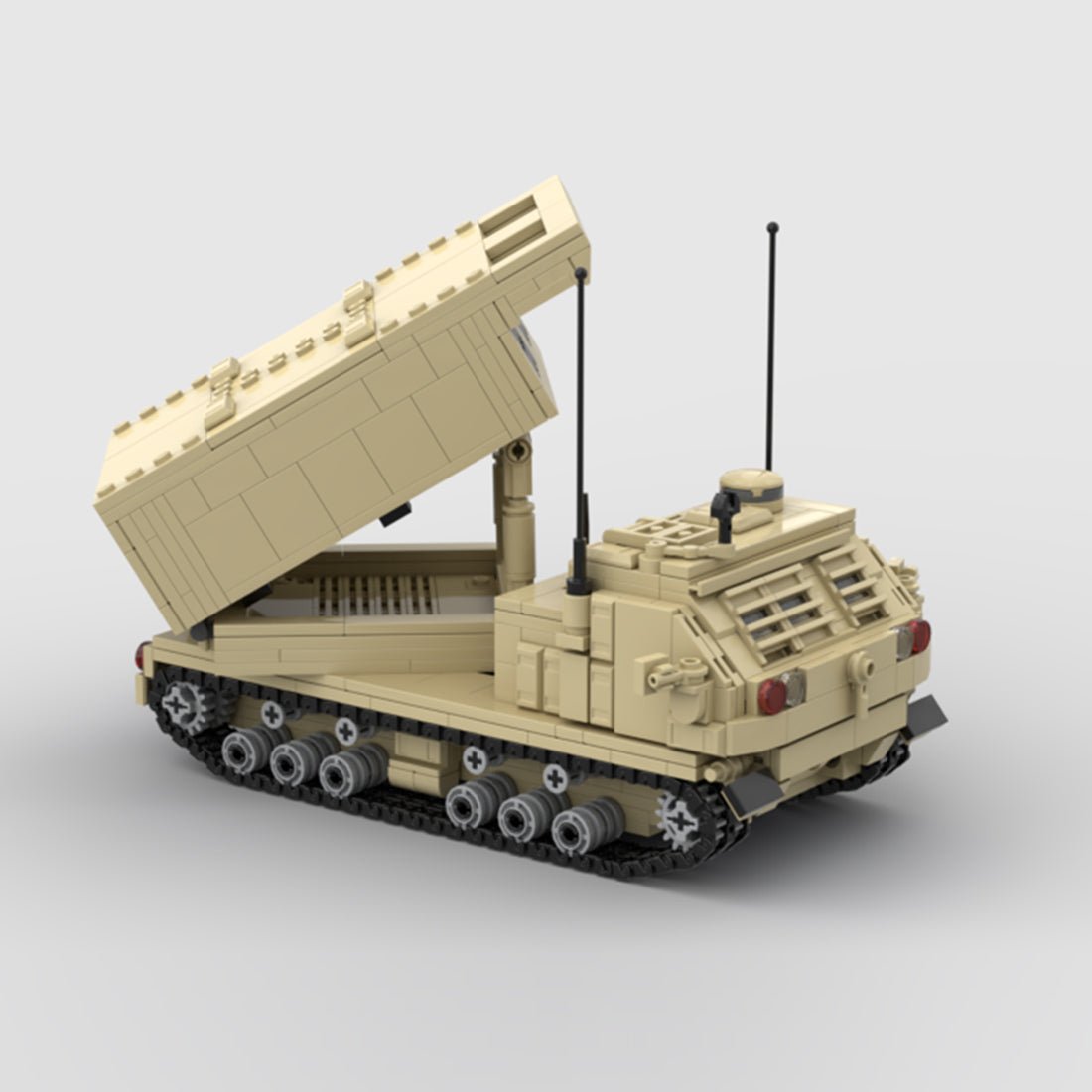 American M270 MLRS Vehicle Klemmbausteine - LesDiy - Klemmbausteine