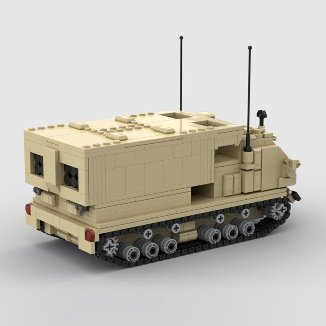 American M270 MLRS Vehicle Klemmbausteine - LesDiy - Klemmbausteine