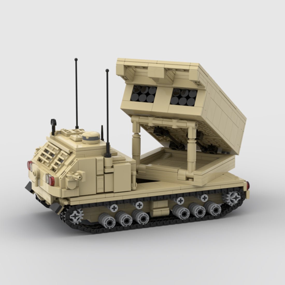 American M270 MLRS Vehicle Klemmbausteine - LesDiy - Klemmbausteine