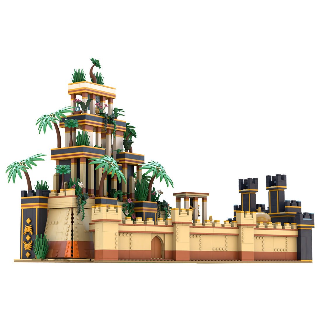 Babylonian Palace Klemmbausteine - LesDiy - Klemmbausteine