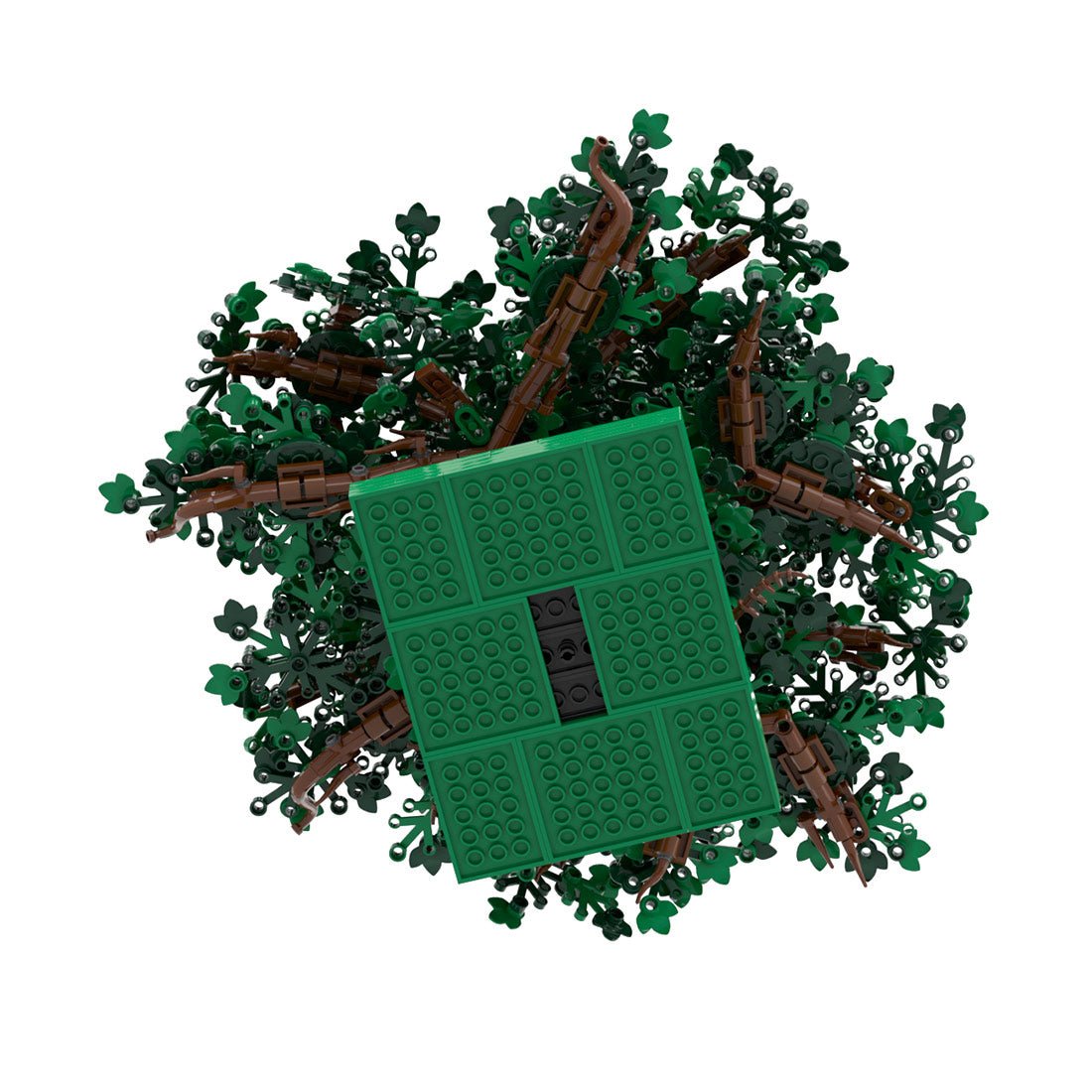 Bag End Big Old Oak Klemmbausteine - LesDiy - Klemmbausteine