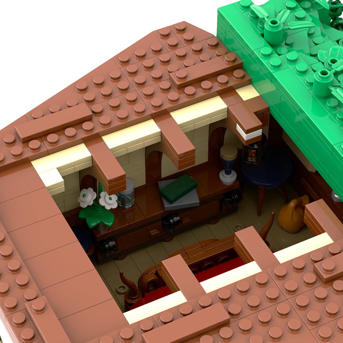 Bag End Section 2 _Guest Room Klemmbausteine - LesDiy - Klemmbausteine