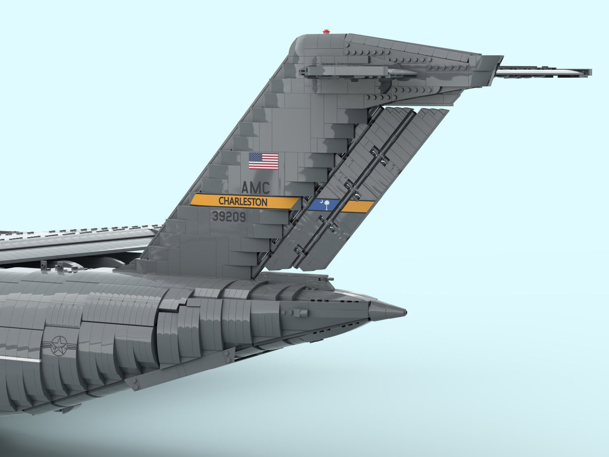 C - 17 Globemaster Transport Aircraft Military Klemmbausteine - LesDiy - Klemmbausteine