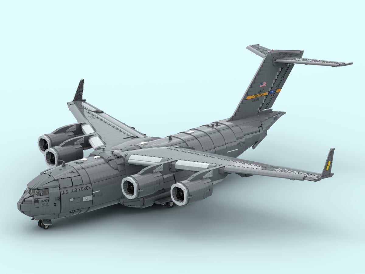 C - 17 Globemaster Transport Aircraft Military Klemmbausteine - LesDiy - Klemmbausteine