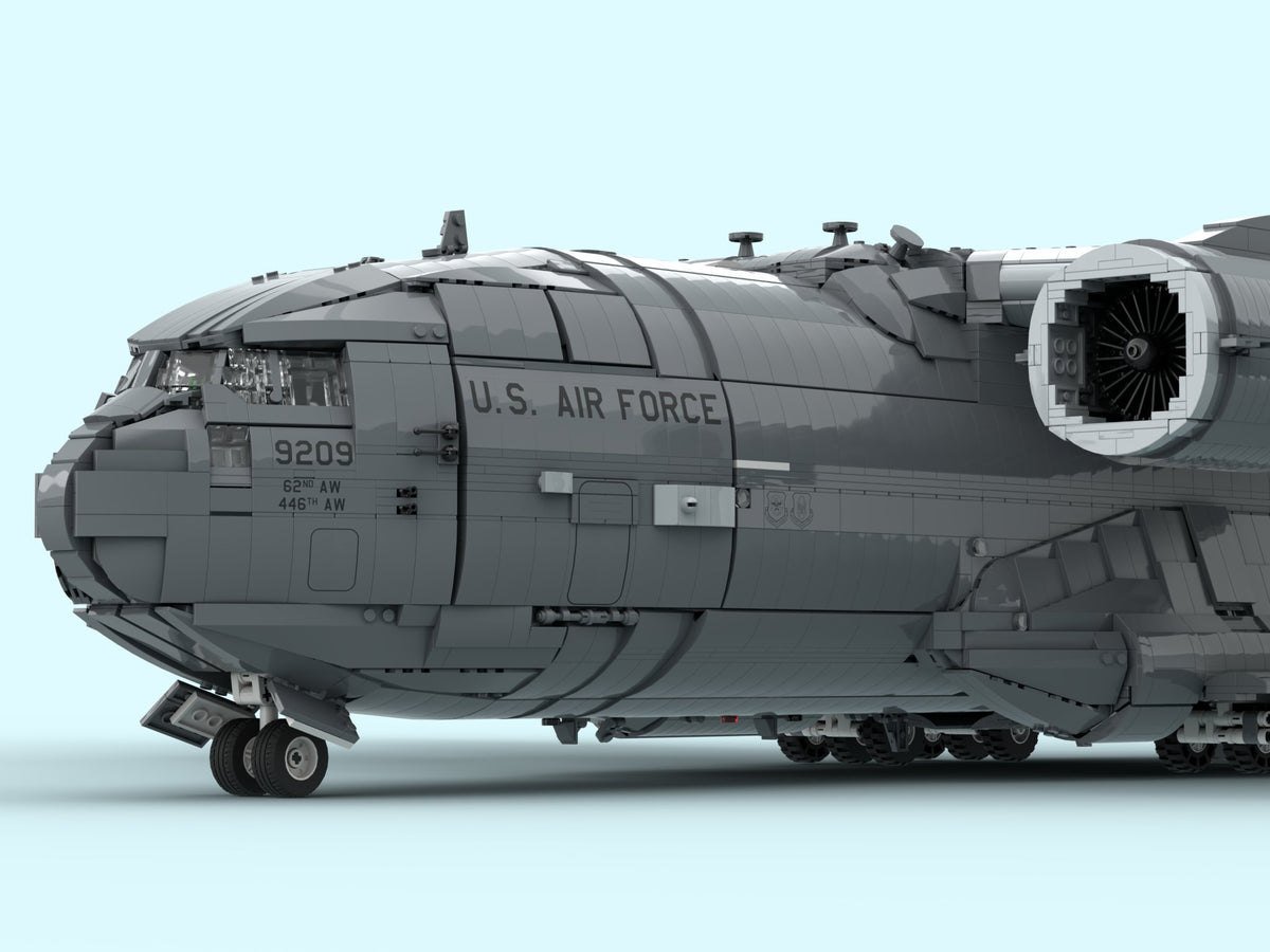 C - 17 Globemaster Transport Aircraft Military Klemmbausteine - LesDiy - Klemmbausteine