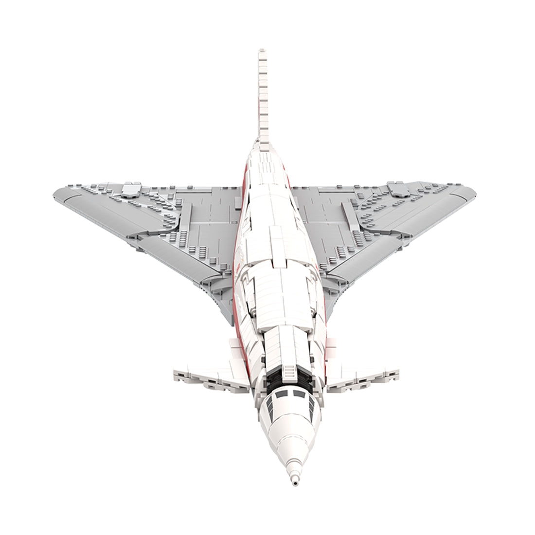 B2707-200 TWA Überschall-Passagierflugzeug 1:80 Klemmbausteine