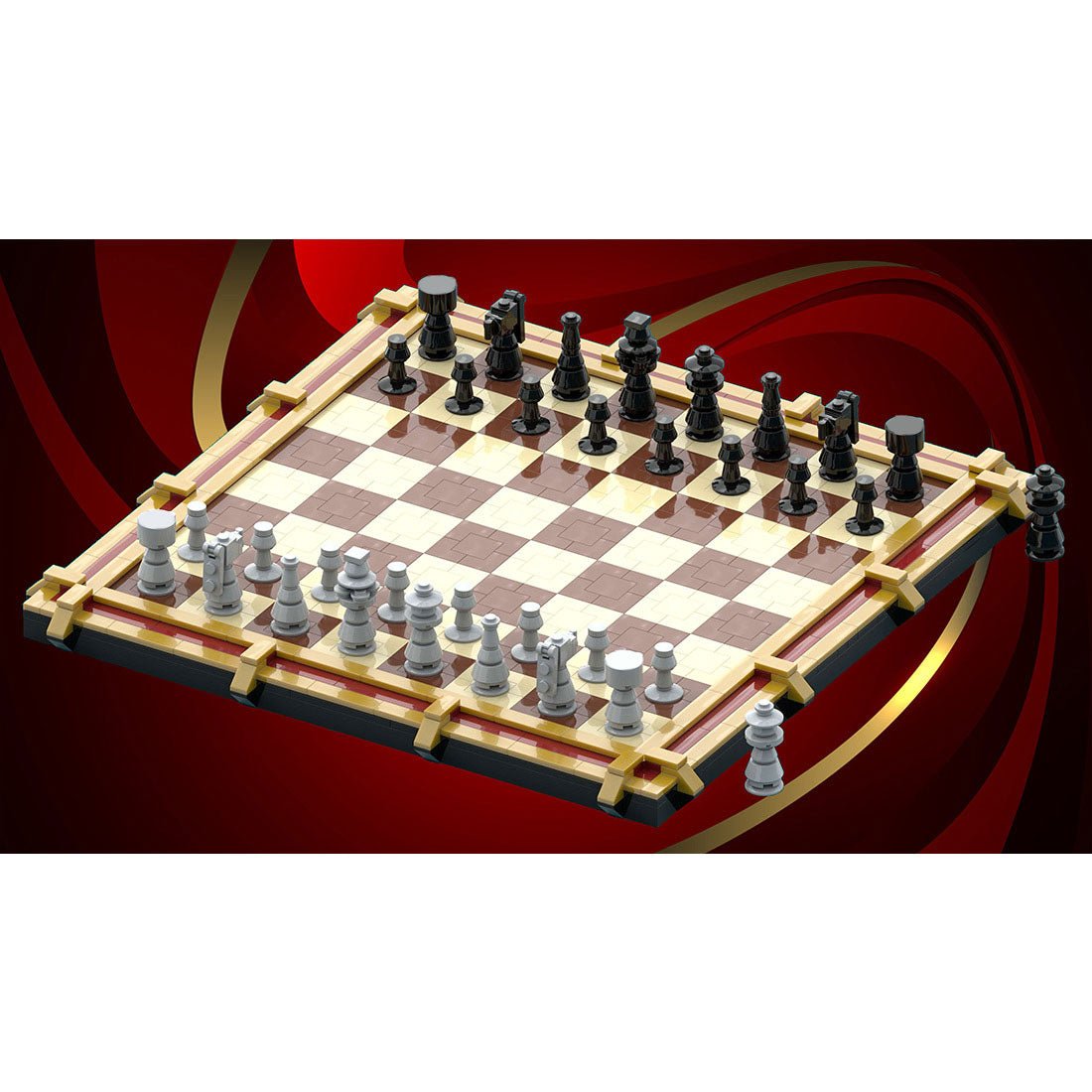 Deluxe - Schach Klemmbausteine - LesDiy - Klemmbausteine