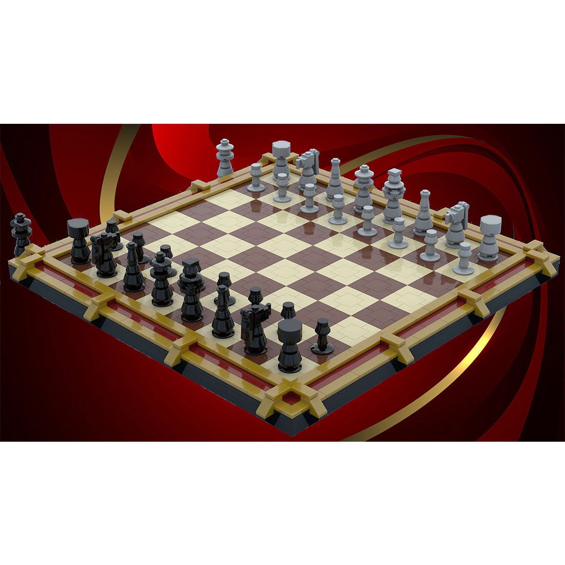 Deluxe - Schach Klemmbausteine - LesDiy - Klemmbausteine