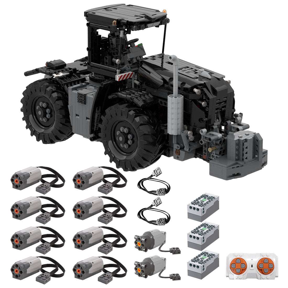 Der Xerion 5000 Tech Traktor Klemmbausteine - LesDiy - Klemmbausteine