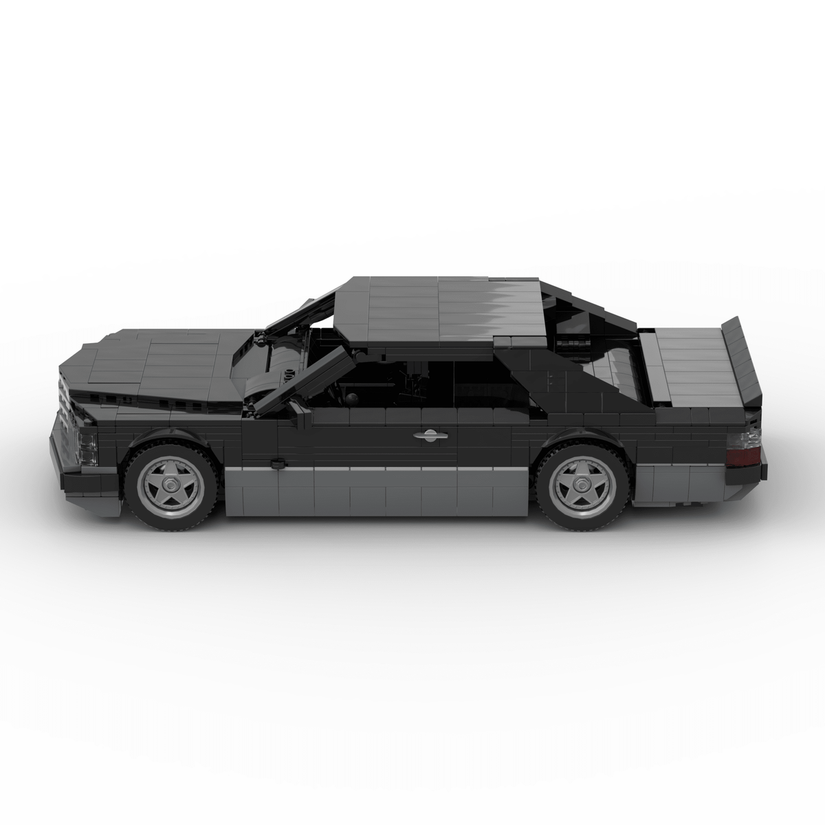 Deutsches Grand-Touring-Coupé der 1980er Jahre Klemmbausteine(GoBricks)-LesDiy-Klemmbausteine