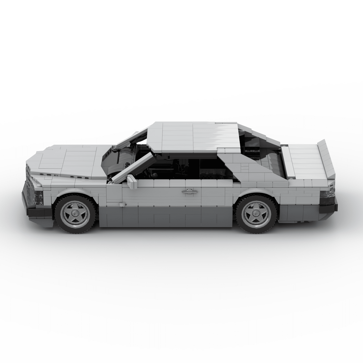 Deutsches Grand-Touring-Coupé der 1980er Jahre Klemmbausteine(GoBricks)-LesDiy-Klemmbausteine