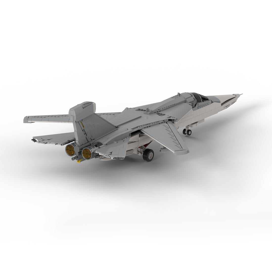 EF - 111A Warfare Aircraft Klemmbausteine - LesDiy - Klemmbausteine