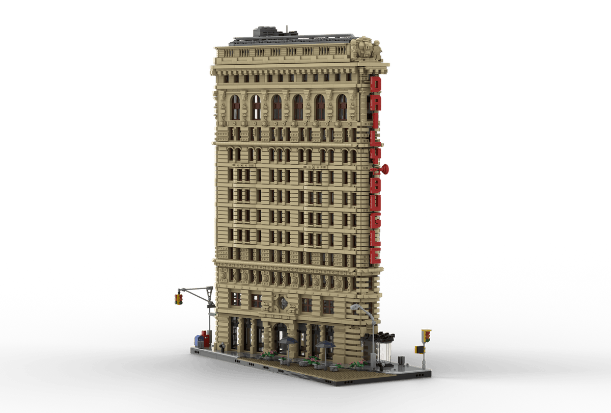 Flatiron Building Klemmbausteine - LesDiy - Klemmbausteine