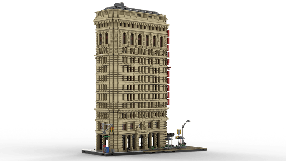 Flatiron Building Klemmbausteine - LesDiy - Klemmbausteine