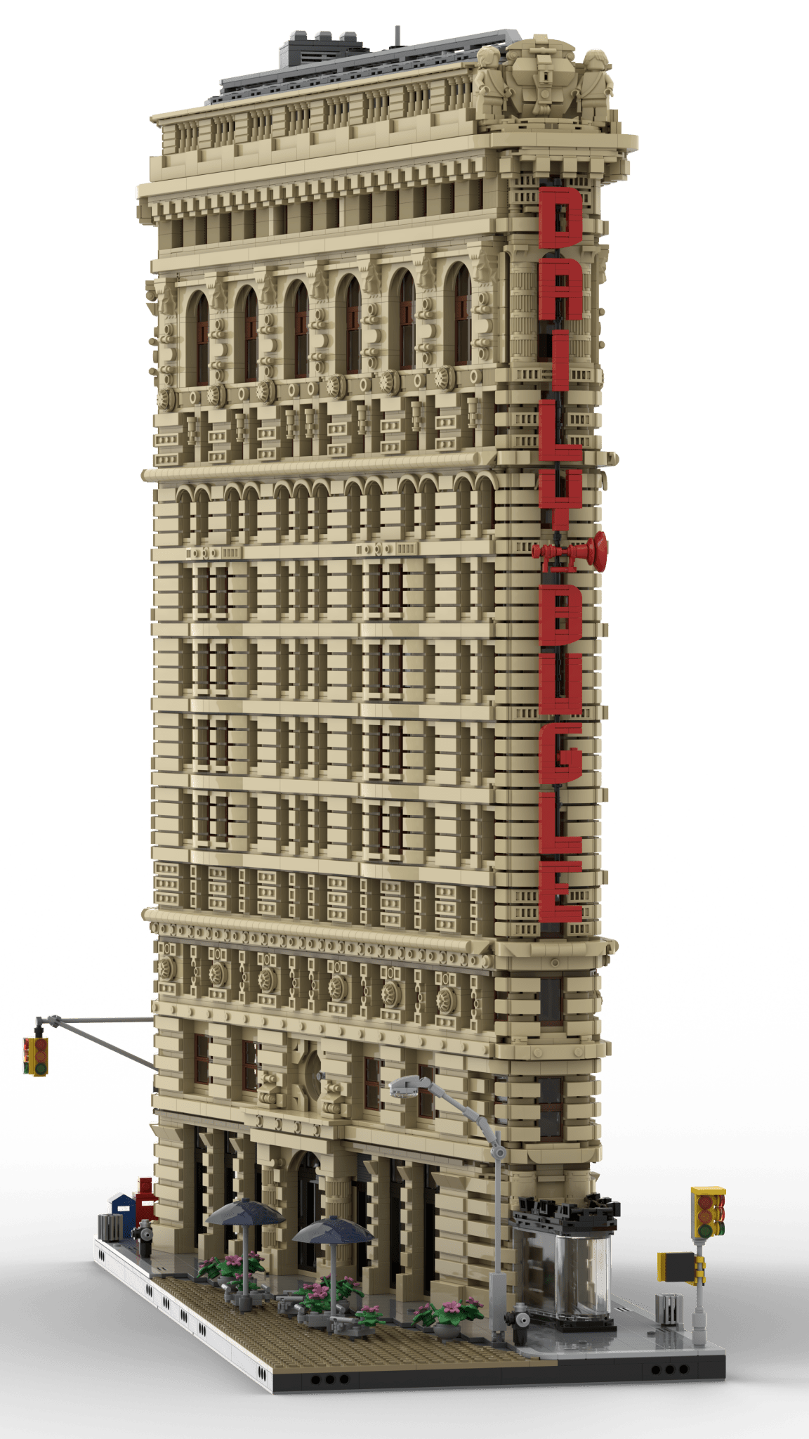 Flatiron Building Klemmbausteine - LesDiy - Klemmbausteine