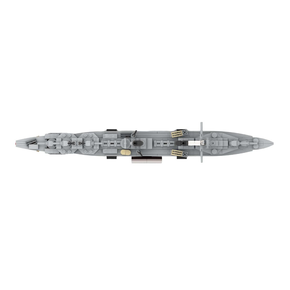 Fregattenschiff der Marine Klemmbausteine - LesDiyproduct_type##