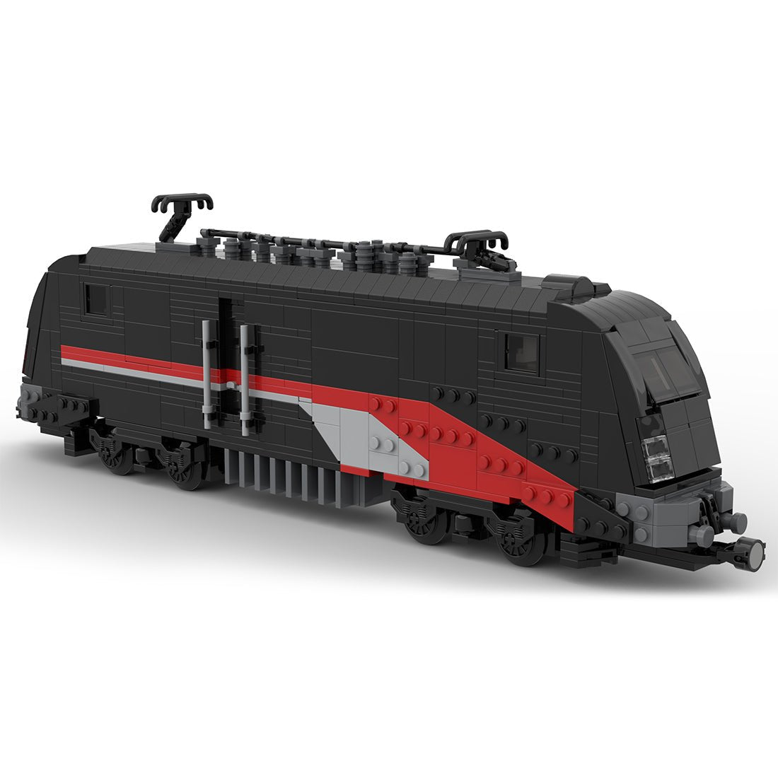 High - speed Locomotive Klemmbausteine - LesDiy - Klemmbausteine