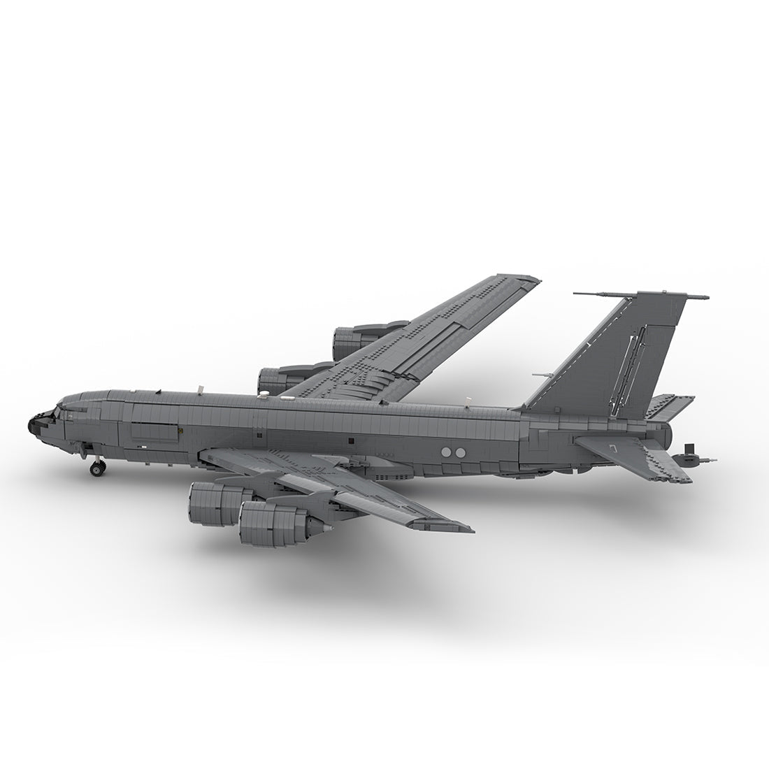 KC - 135 Luftbetankungsflugzeug Klemmbausteine - LesDiy - Klemmbausteine