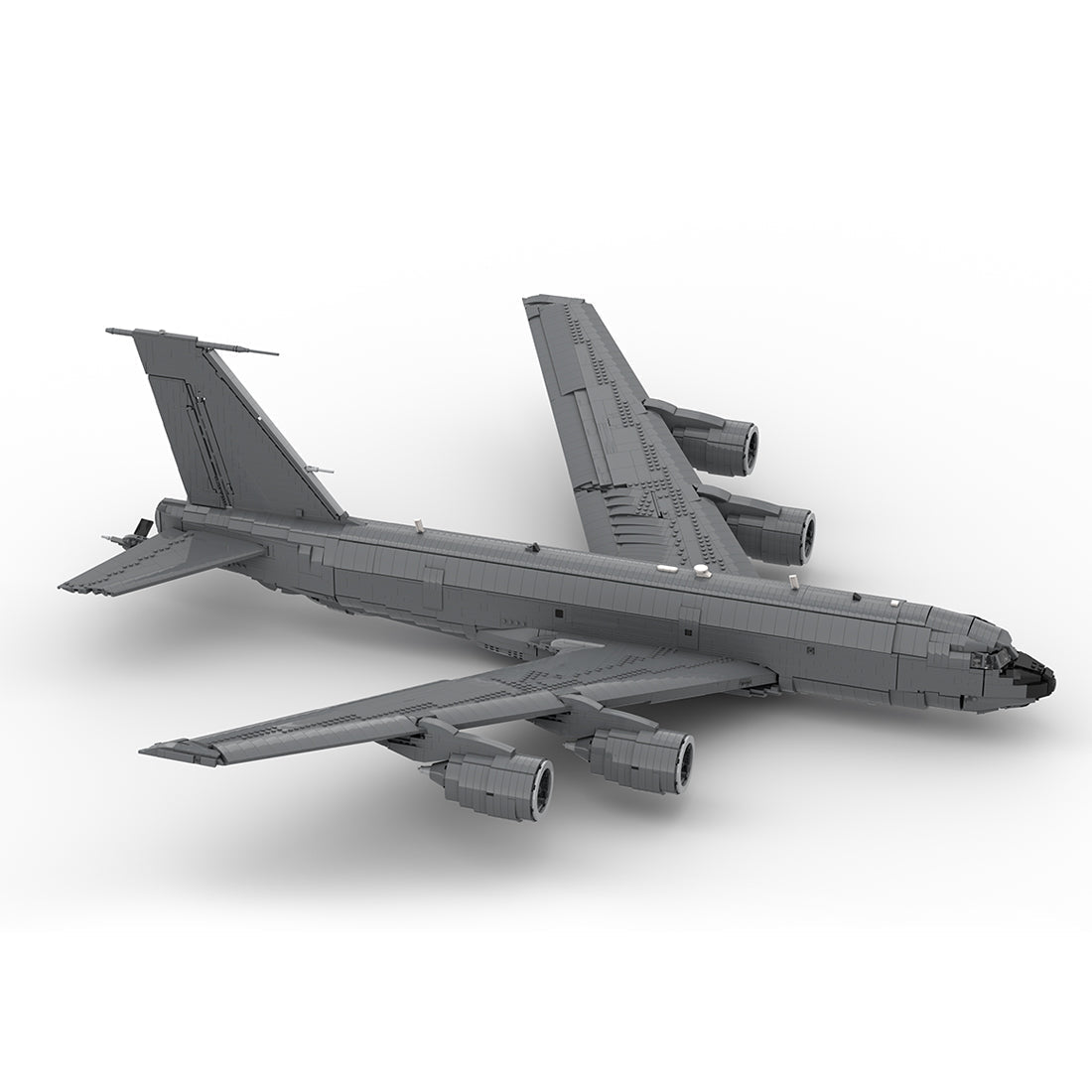 KC - 135 Luftbetankungsflugzeug Klemmbausteine - LesDiy - Klemmbausteine