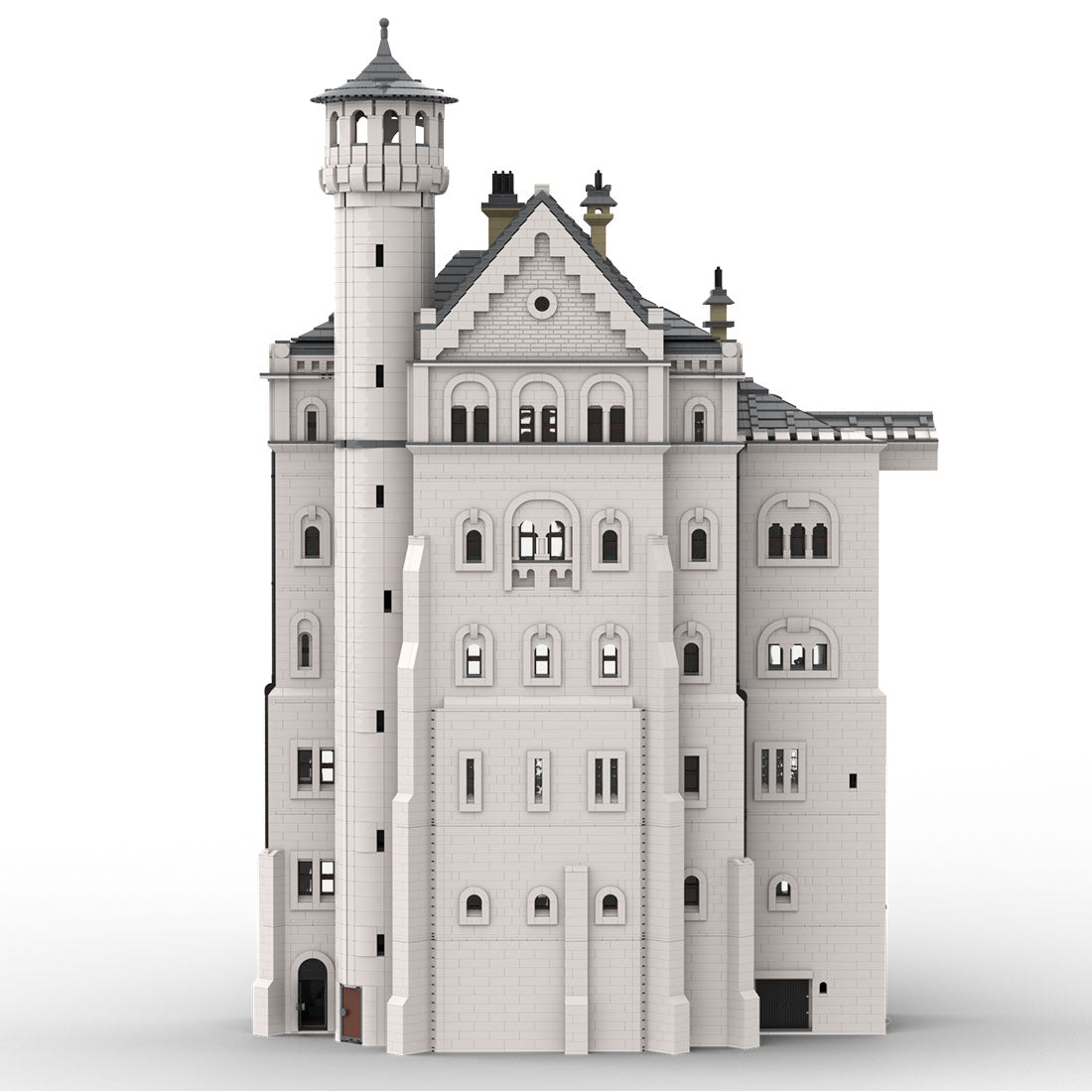 Knighthouse Floor 1 - 4 Module 4 of Neuschwanstein Castle Klemmbausteine - LesDiy - Klemmbausteine