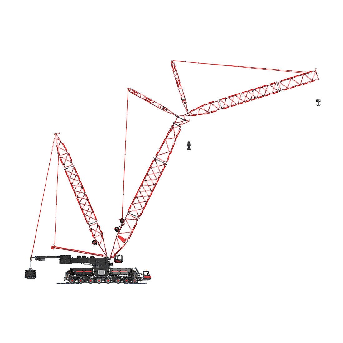 LG1750 Crane Klemmbausteine - LesDiy - Klemmbausteine