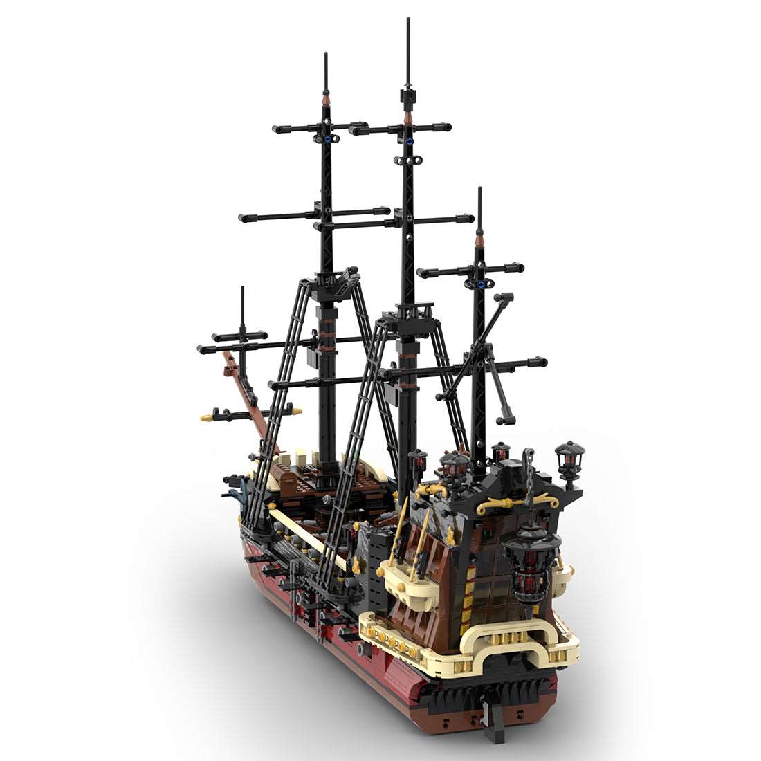 Medieval Pirate Ghost Ship Klemmbausteine - LesDiy - Klemmbausteine