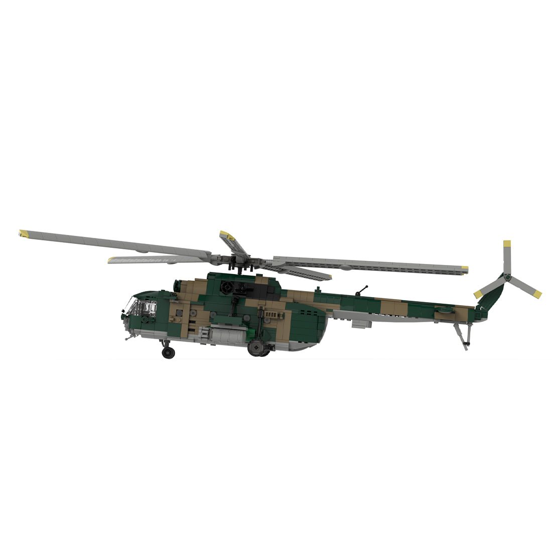 MI - 8MT Hubschrauber Militär Klemmbausteine - LesDiy - Klemmbausteine