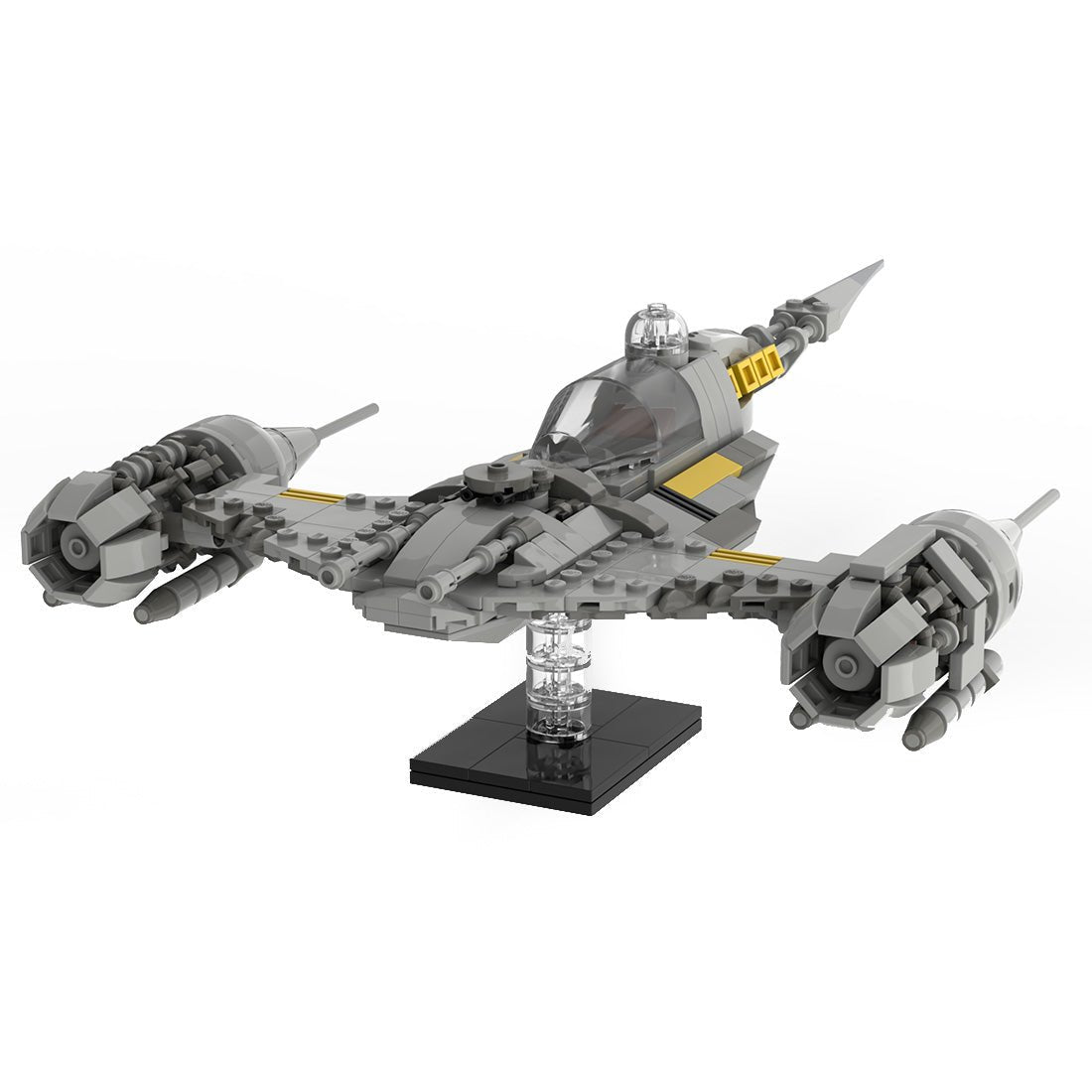 MOC - 100546 Mandalorian N1 Starfighter v.2 Klemmbausteine - LesDiy - Klemmbausteine