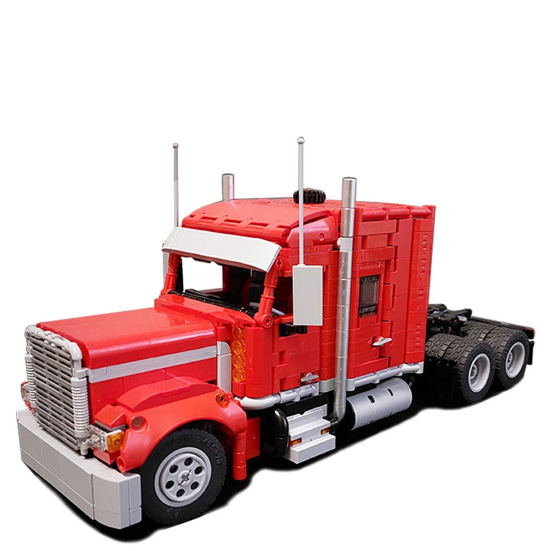 MOC - 100795 Technologie American Heavy Duty Truck Klemmbausteine - LesDiy - Klemmbausteine