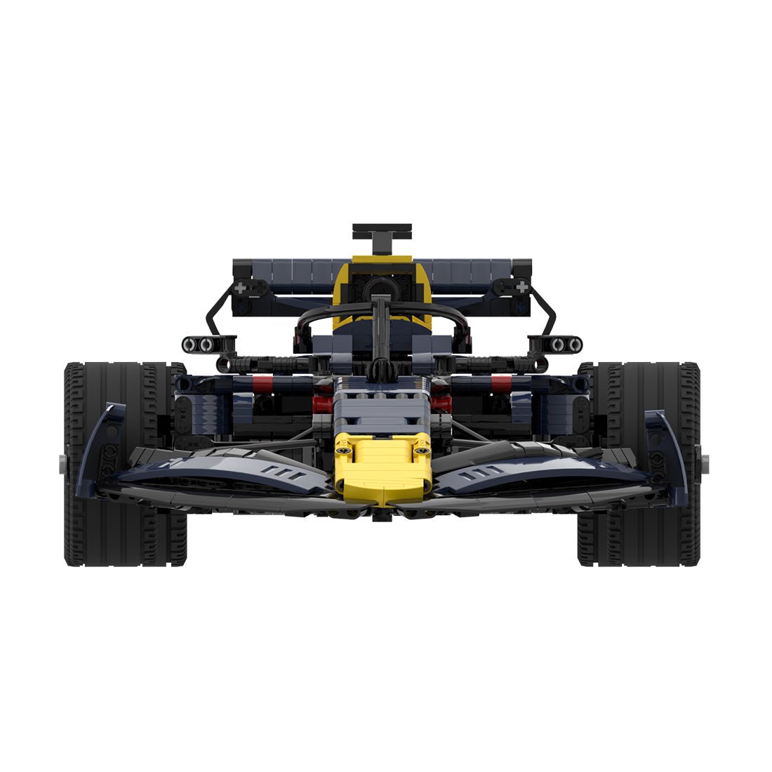 MOC - 104269 Red Bull F1 RB18 1:8 Scale Klemmbausteine - LesDiy - Klemmbausteine