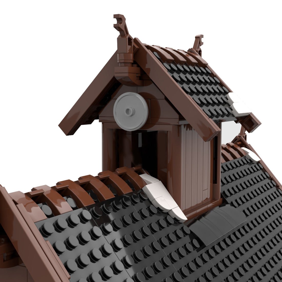 MOC - 104429 Viking God House Klemmbausteine - LesDiy - Klemmbausteine