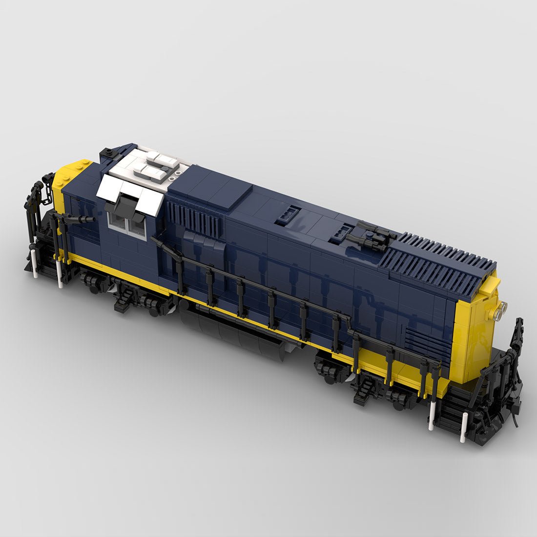 MOC - 104697 CSX GP15 Retro - Zug - LesDiy - Klemmbausteine