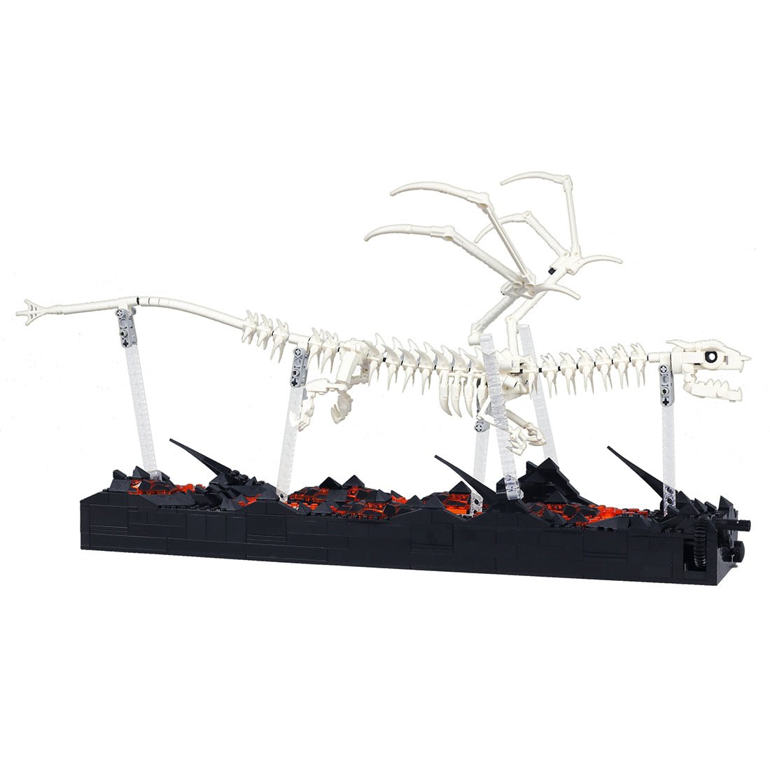MOC - 113673 Modell des Drachenskeletts Klemmbausteine - LesDiy - Klemmbausteine
