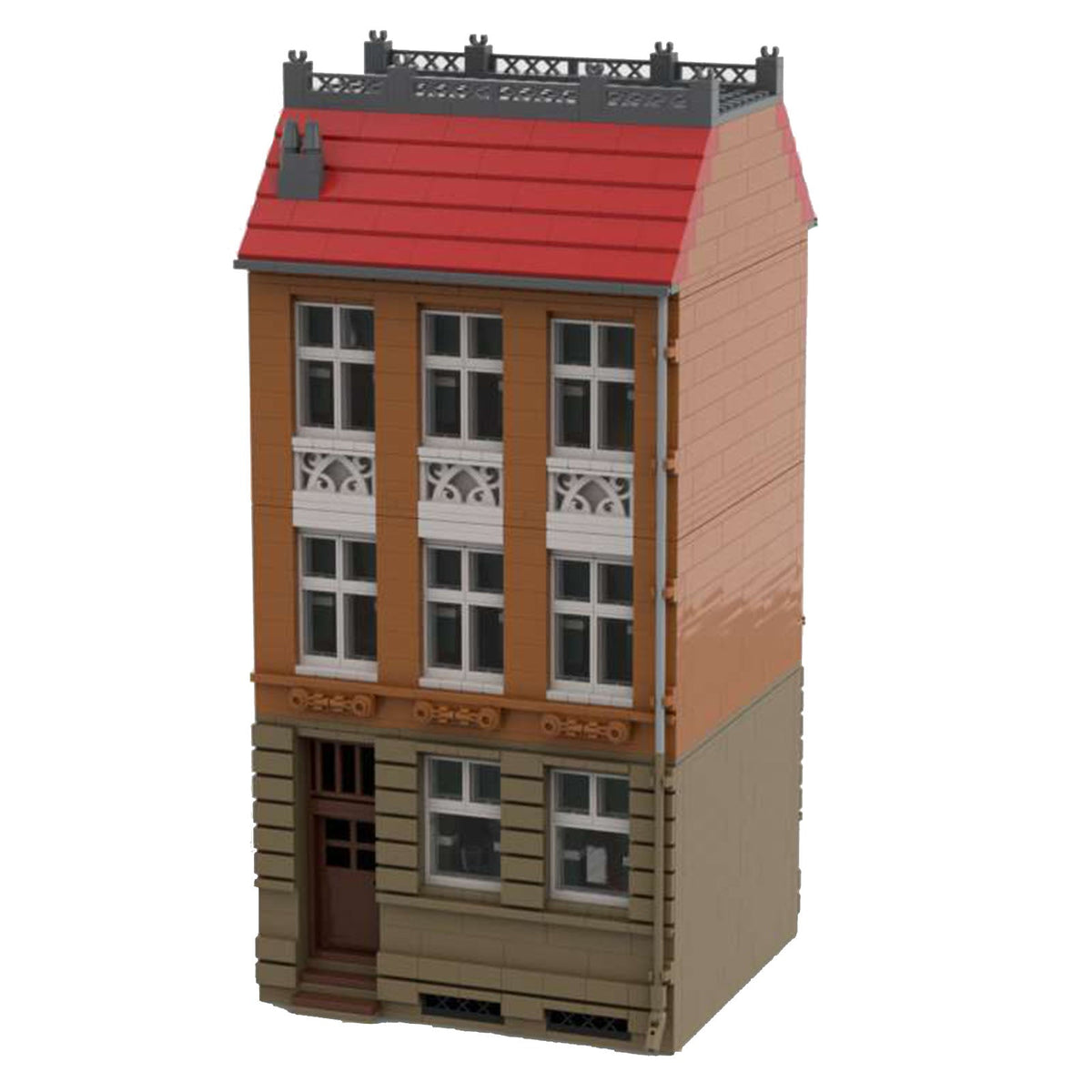 MOC - 115249 Lindenstraße Nr. 20 Klemmbausteine - LesDiy - Klemmbausteine