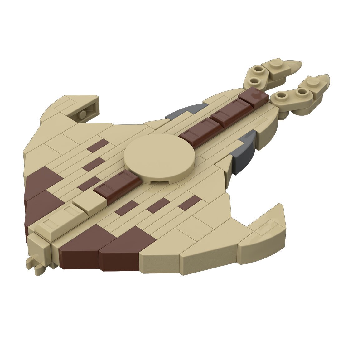 MOC - 115926 Cardassian Hideki Class Klemmbausteine - LesDiy - Klemmbausteine