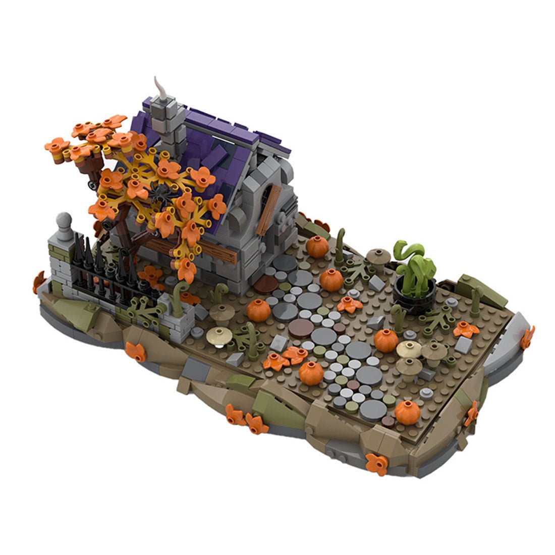 MOC - 118096 Witch House Klemmbausteine - LesDiy - Klemmbausteine